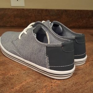 Mens causal denim dock shoes